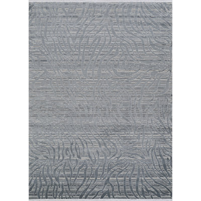 Viscose Animal Print Indoor Rug