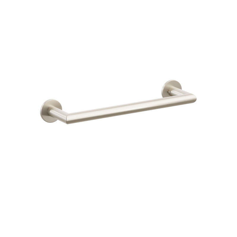 Porte-serviettes Emtek Modern Tubular Brass, H 2 po x l 14 po x P 3,25 po, Nickel satiné