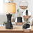 24.5'' Modern Dimmable Resin Table Lamp with USB Port for Living Room and Bedroom-1289221503