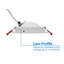 DGF 4-Inch White Selectable Canless Floating Gimbal LED Recessed Downlight-79155620