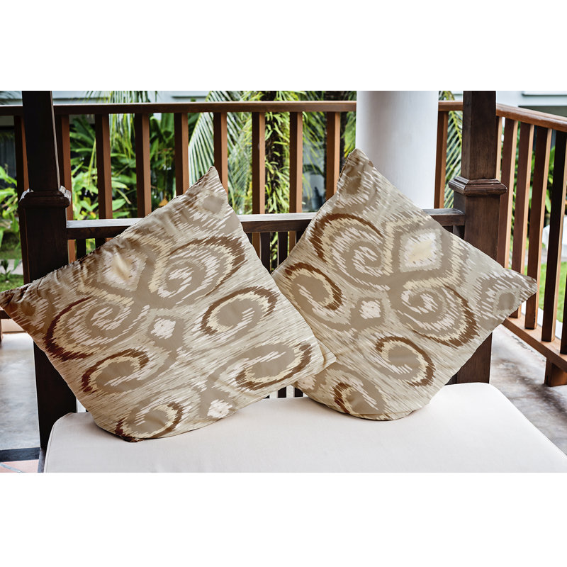  Housse et insert de coussin d'extérieur, H 18 po x l 18 po, Lin