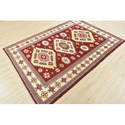 Tribal Indo Kazak Rug 5’8’’ X 8’