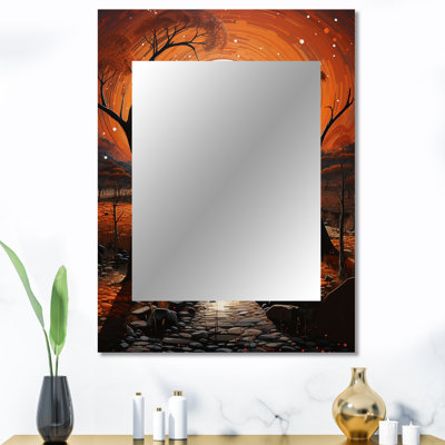 Miroir africain I, art mural africain