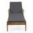 Durable Acacia Wood Chaise Lounge with Adjustable Seating and Non-Porous Cushions, for Outdoor Relaxation and Modern Decor.-2091746943-2091746818