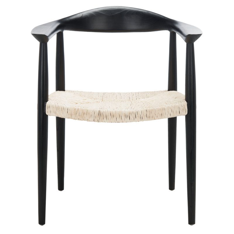 Fauteuil de 30,7 po de large Arlo, Noir