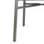 Chaise de patio avec coussin Rope