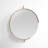 Elmina Metal Round Mirror