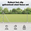 Hexagon Fence Galvanised Steel-463656478-463656469