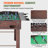 VEVOR 47.7'' L Foosball Table with Telescopic Rods