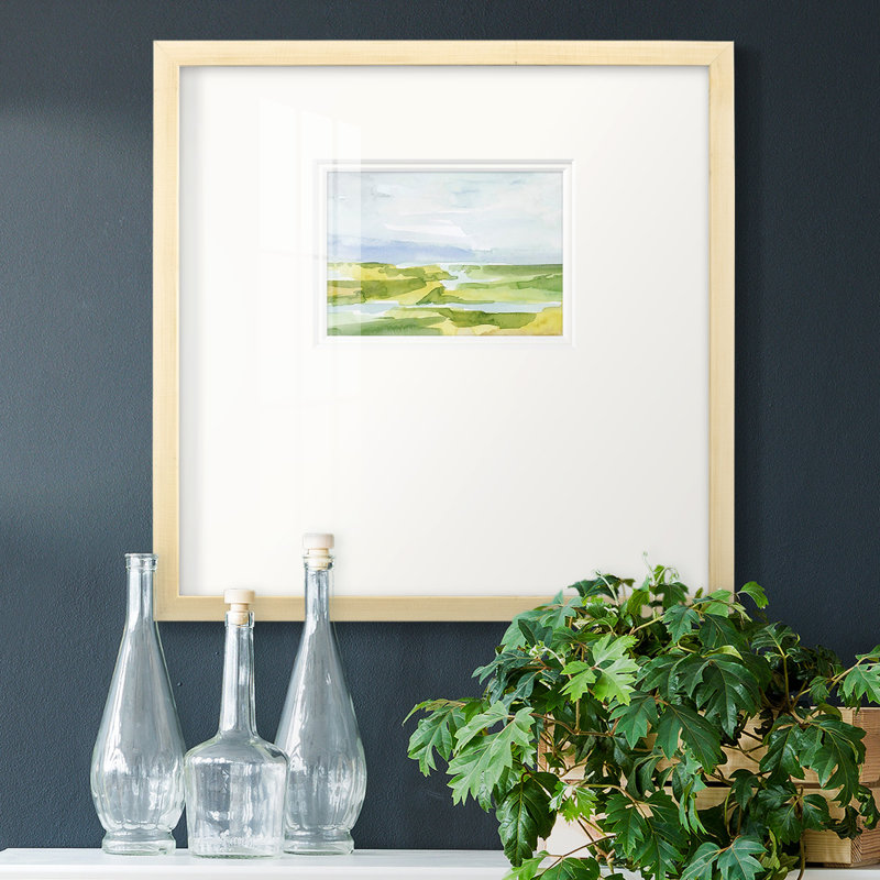 Enos, reproduction d'art encadrée sur papier, H 17 po x l 17 po x P 1,25 po