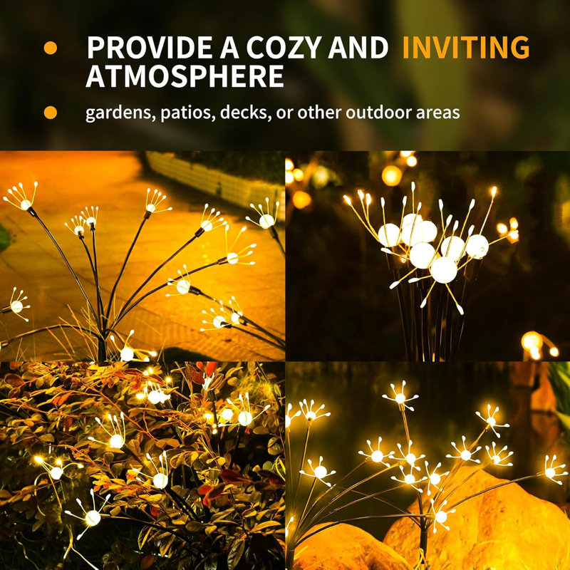 Solar Firefly Swaying Lights