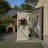 4 ft. W x 8 ft. D Metal Lean-to Storage Shed Foundation Kit Included（3.64 ft. Wx7.5 ft. D Floor Area）-98676787