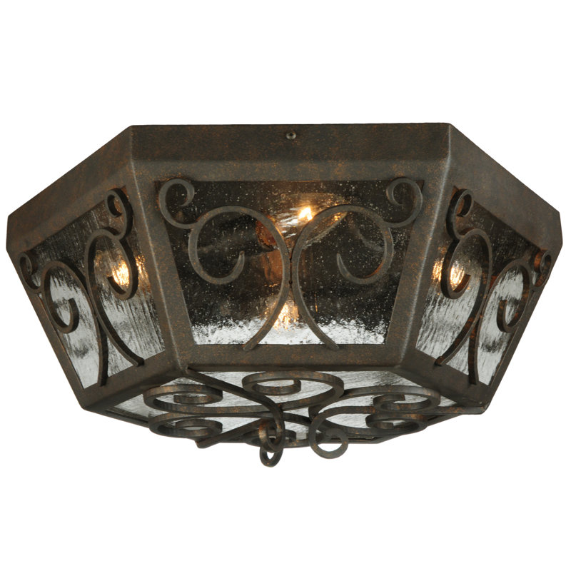 Camilla Glass Flush Mount
