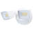 LED Security Light with Nightlight PIR Sensor Dual Head Field Selectable-102335998