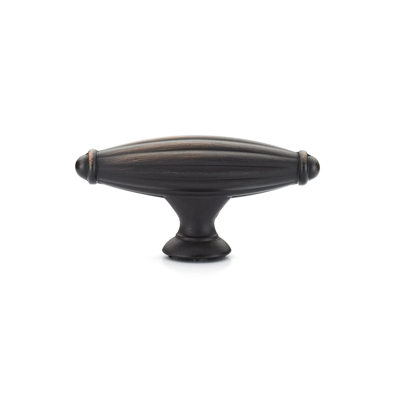 Poignée barre Expression, Bronze huilé et brossé