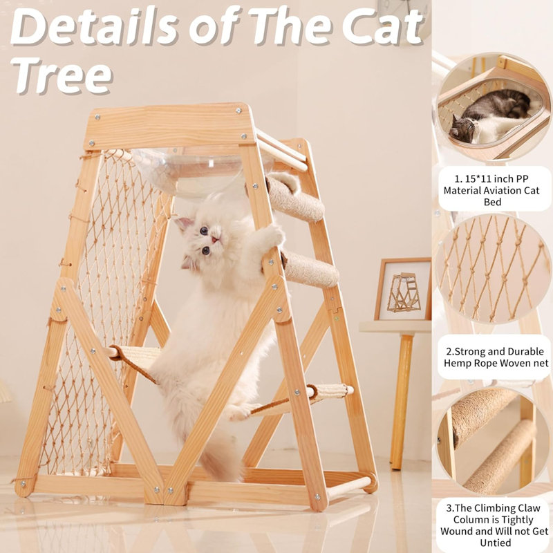 Space Capsule Cat Tree Tower