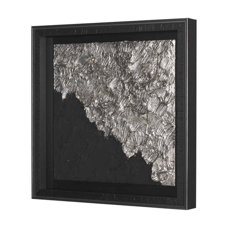 «Wave Reflections I» par Morgan McLaren, reproduction d'art encadrée sous verre, Wave Reflections II