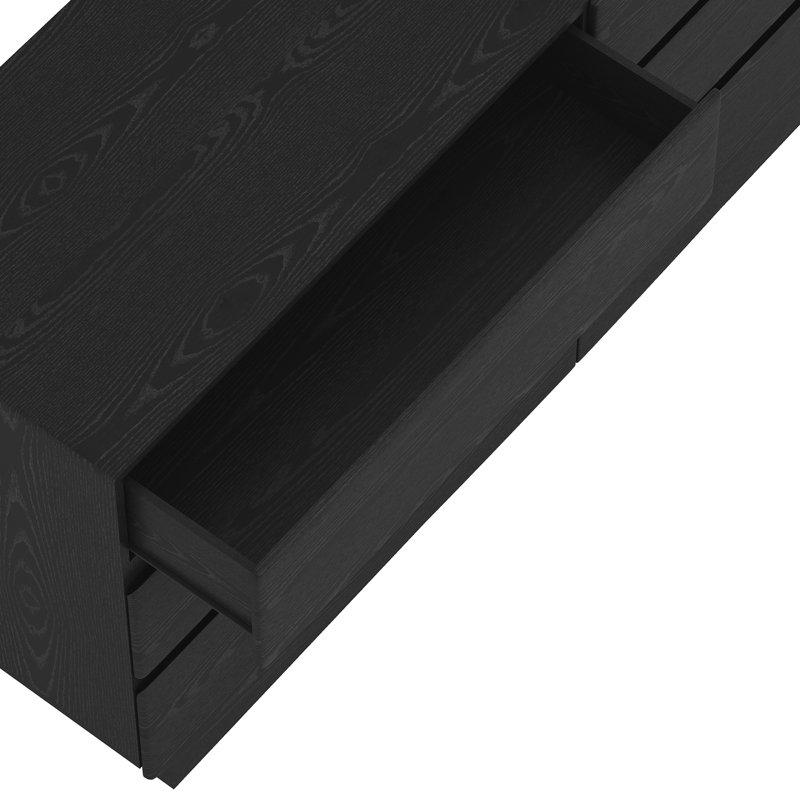 Commode en noir