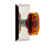 Grandeur Concealed Screw Mechanism Geometric Knob with Rectangle Rosette