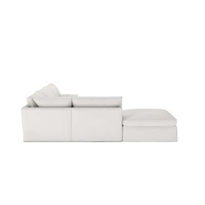 Wrenley 5-Piece Slipcovered Modular Sectional