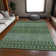 Premium Machine Washable Prisco Olive Rug