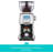 Casabrews Tornado Electric Coffee Grinder Smart Display 14oz