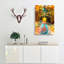 Endless Autumn Forest In Germany In Abstract - Wrapped Canvas Print-55316956