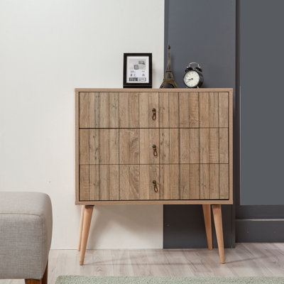 Commode 3 tiroirs 31,5 po Borrero