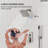 Dual-Function Shower Faucet Set, Pressure-Balanced Shower System with Handheld Spray-106893497