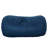 Jasper 8-foot Extra Large Cylindrical Bean Bag, Suede-like Soft Foam Filled, Removable Machine Washable Cover With Childproof Zipper, Traditional Style For Living Room Teen Room, Dark Grey-6658763