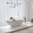 67" Freestanding Solid Surface Bathtub