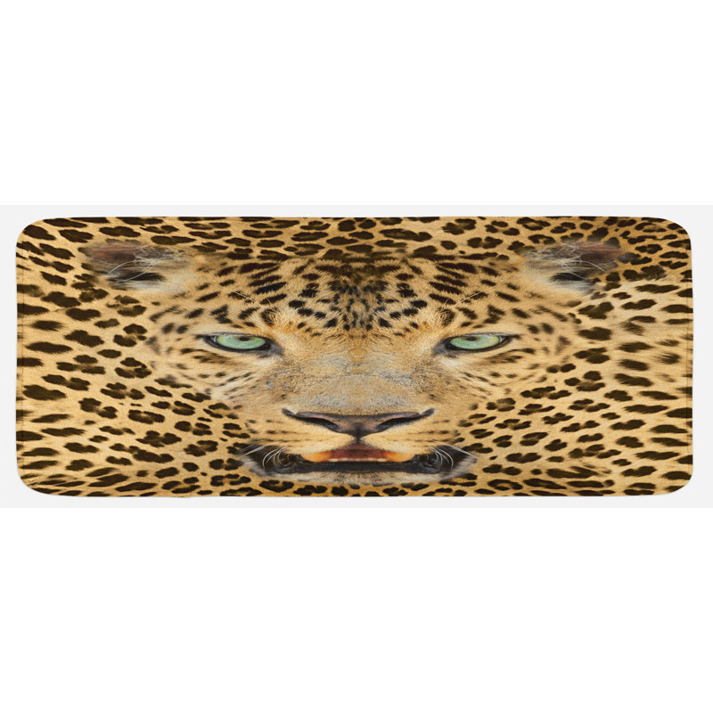 Eclectic Synthetic Kitchen Mat