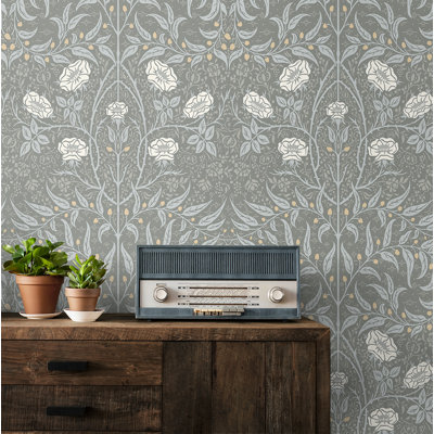 Peel & Stick Floral Roll