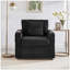 Fauteuil d'appoint confortable en velours côtelé-130770141