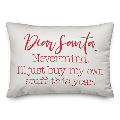  Housse de coussin Dear Santa
