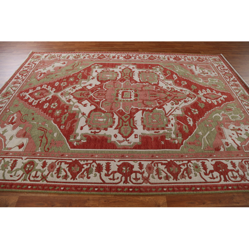 One-of-a-Kind 7'0" X 9'9" Wool Area Rug in Red