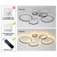 Elora 100cm LED Dimmable Reversible Ceiling Fan with Lights and Remote