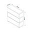 15 Pair Shoe Storage Cabinet