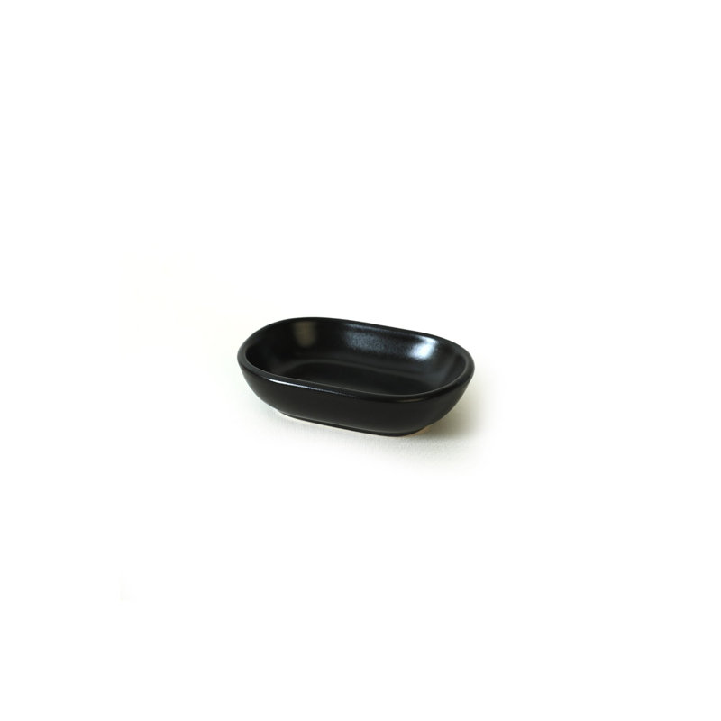 Latitude Run Areej 100% CERAMIC Salad Bowl, Matte Black