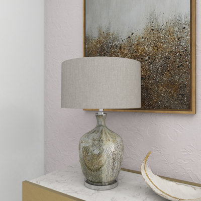Lampe de table en verre Donagh