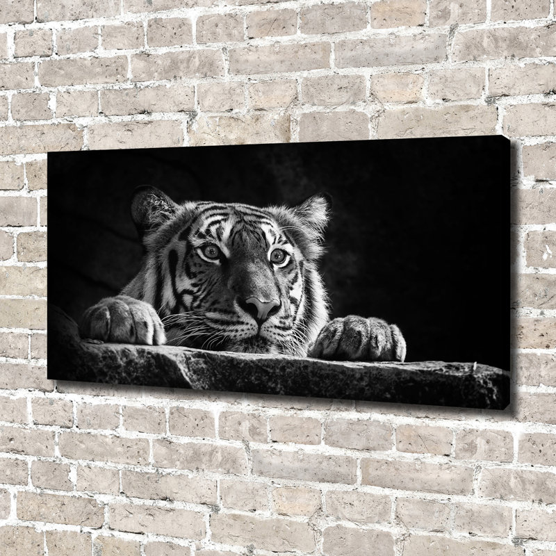 Tiger - No Frame Print on Canvas