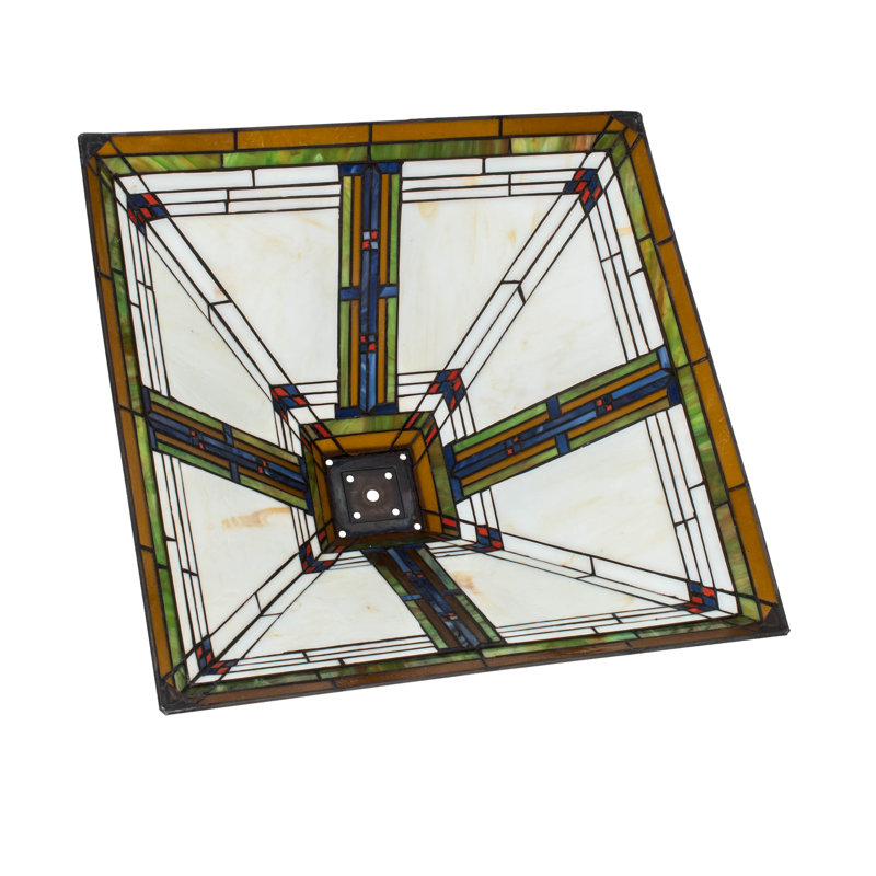 Square Lamp Shade, 9" H x 28" W x 28" D