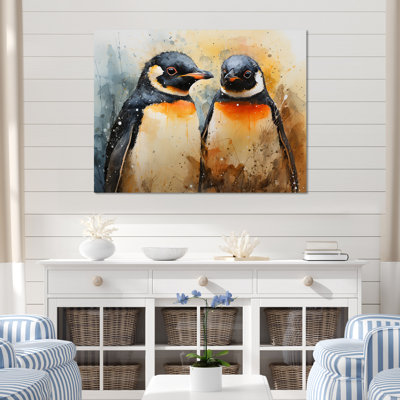" Curious Penguin Portraits II "