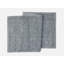 Diamond Shag Organic 100% Cotton Geometric Rectangle Bath Rug-1452018219-1452018260