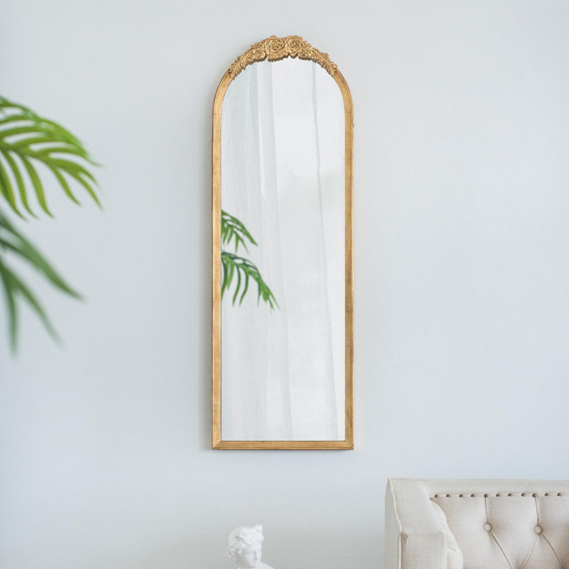 Langosta Mirror, Gold, 56" x 19"