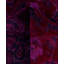Tapis mauve en laine noué à la main 4 pi 2 po x 6 pi 4 po Chevalier
