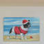 «Santa at the Beach» par Eyre Tarney - reproduction sur toile-21594213