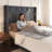 Upholstered Wingback Platform Bed-1699203784