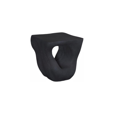 Strata Side Table, Charcoal Stone