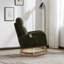Chaise berçante moderne 25 po avec poche latérale et soutien lombaire haut-1229817266